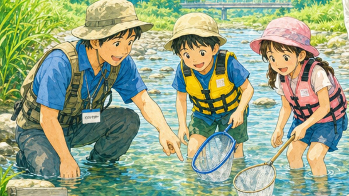 2026年8月23日「水辺の生き物しらべ」